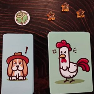 Cabbage & Rooster, A Card & Tile Game