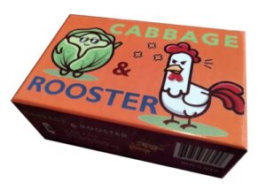 cabbage & rooster, a card & tile game