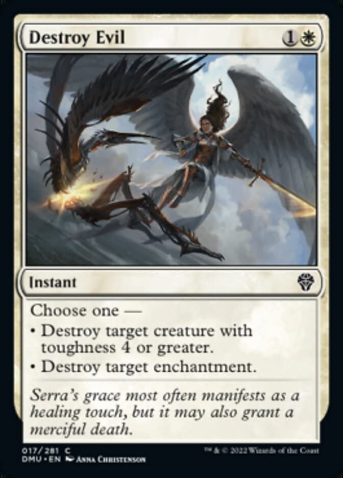 Magic: the Gathering - Destroy Evil (017) - Dominaria United