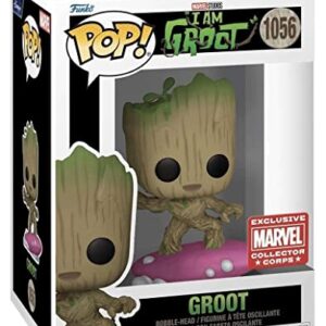 Funko Pop Groot #1056 Marvel Collector Corps Exclusive Disney+ I am Groot