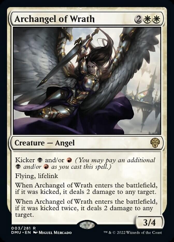 Magic: the Gathering - Archangel of Wrath (003) - Dominaria United