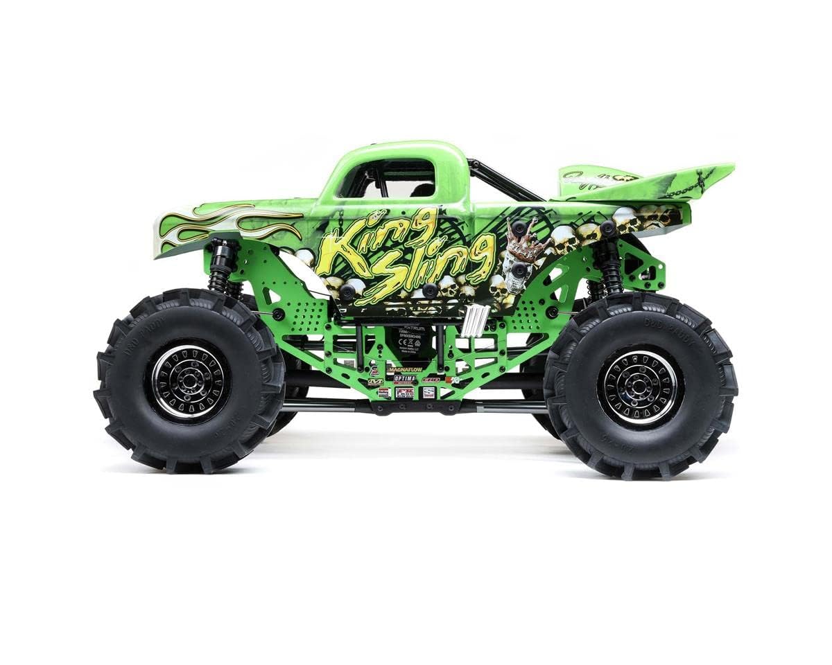 Losi RC Crawler LMT 4 Wheel Drive Solid Axle Mega Truck Brushless RTR Batteries and Charger Not Included King Sling LOS04024T1