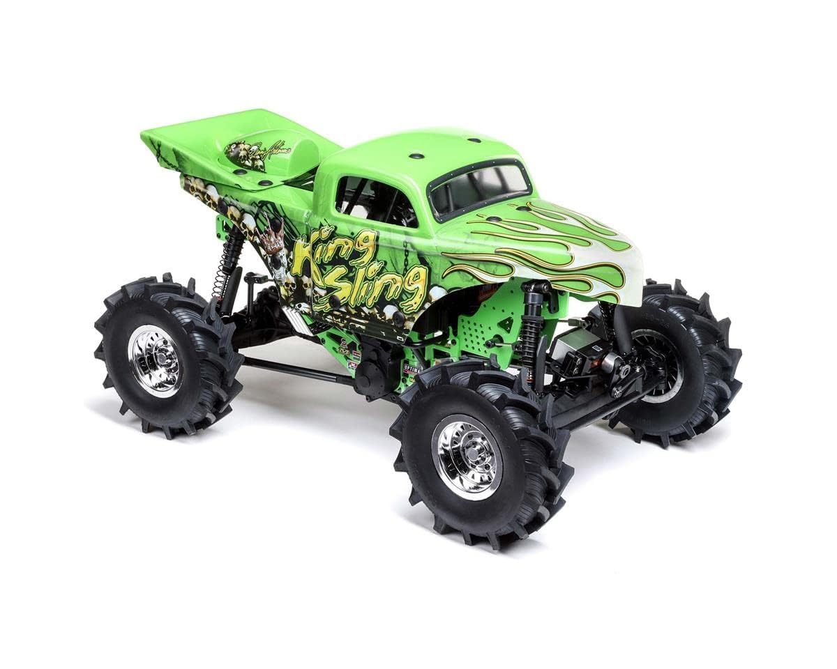 Losi RC Crawler LMT 4 Wheel Drive Solid Axle Mega Truck Brushless RTR Batteries and Charger Not Included King Sling LOS04024T1