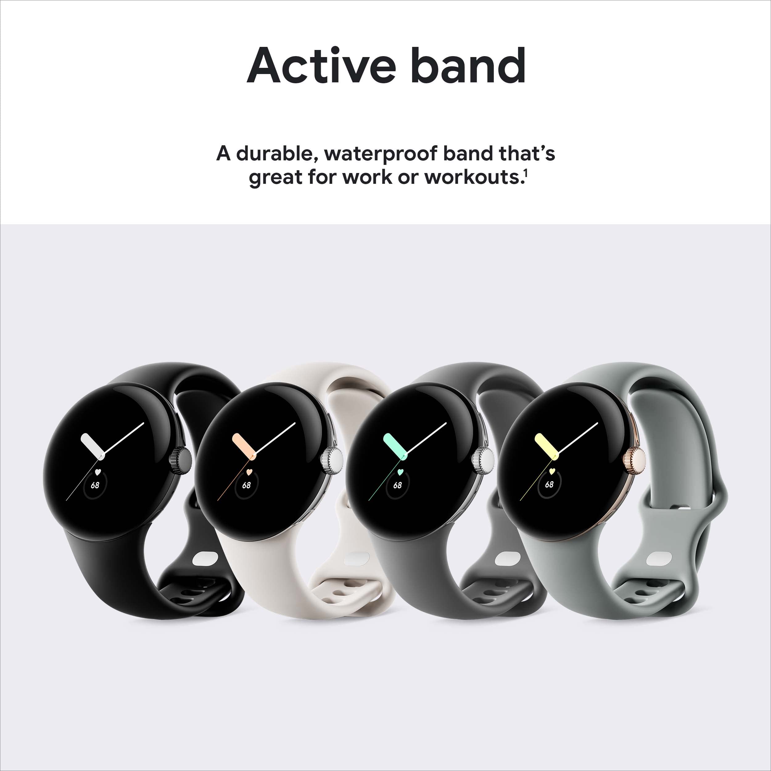 Google Pixel Watch Active Band - Chalk