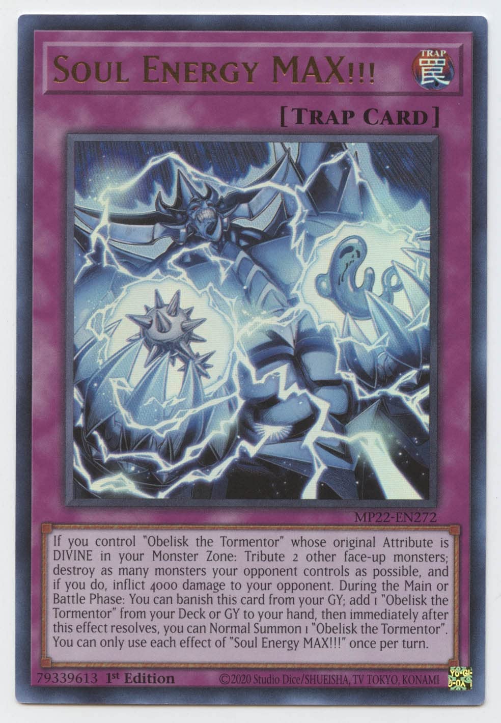 Soul Energy MAX!!! - MP22-EN272 - Ultra Rare - 1st Edition