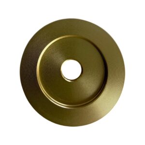 Beat Breakerz 45 RPM Adapter CNC Aluminum 7 inch Vinyl Record (Gold)