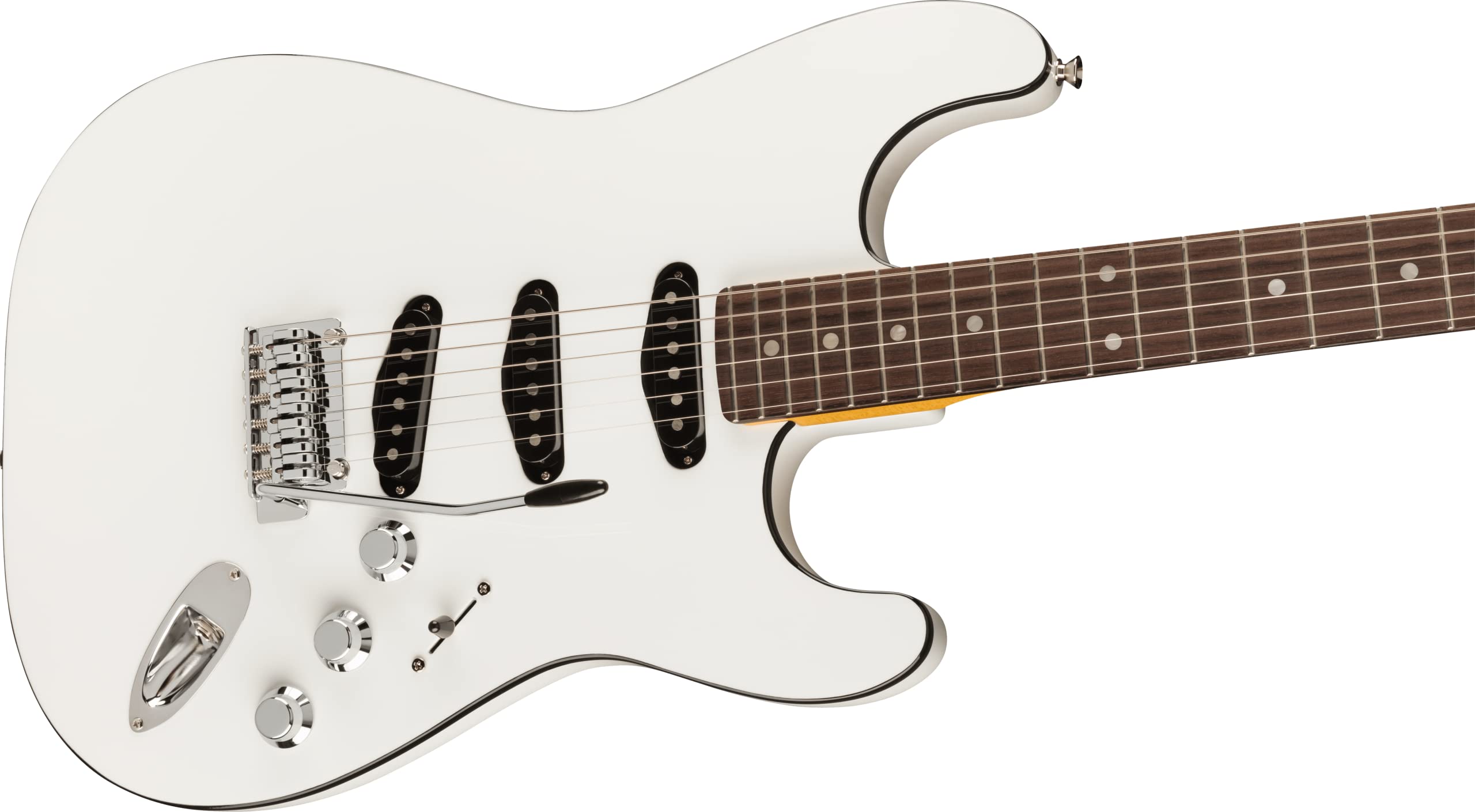 Fender Aerodyne Special Stratocaster Electric Guitar, with 2-Year Warranty, Bright White, Rosewood Fingerboard