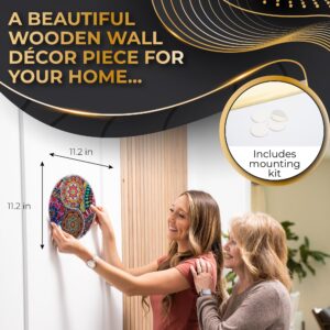 ZenChalet - Yin Yang Flower 200 Piece Puzzles for Adults - Premium Jigsaw Wooden Puzzle for Adults, Surprise Your Friends or Family with a Unique Gift - Brain Teaser Puzzle