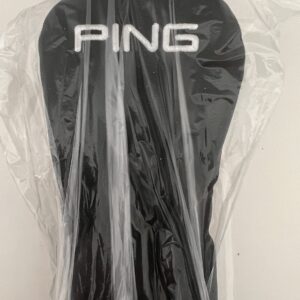 New PING G410 9 Wood Original Golf Black Leather Headcover