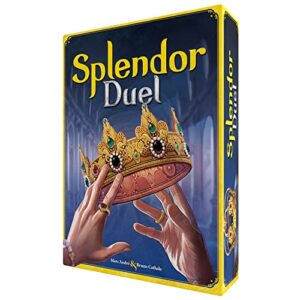 Space Cowboys Splendor Duel Board Game - Strategy Game for Kids and Adults, Fun Family Game Night Entertainment, Ages 10+, 2 Players, 30-Minute Playtime, Made