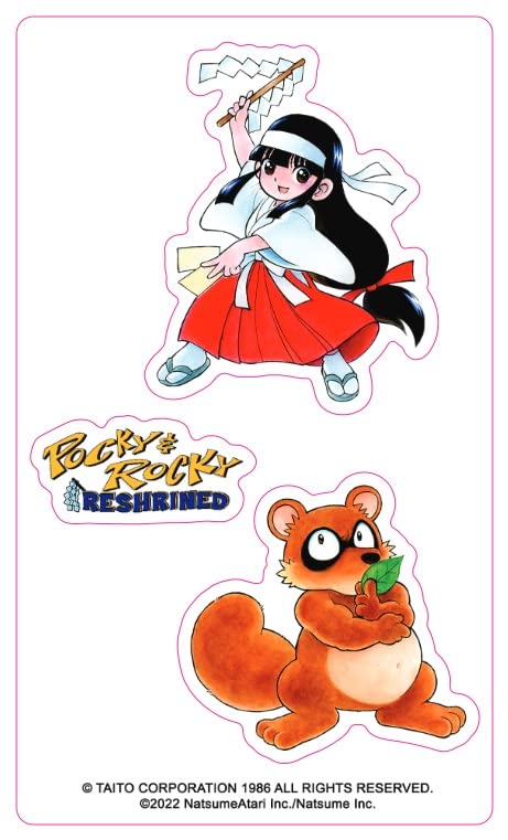 Pocky & Rocky Reshrined plus BONUS Stickers for PlayStation 4