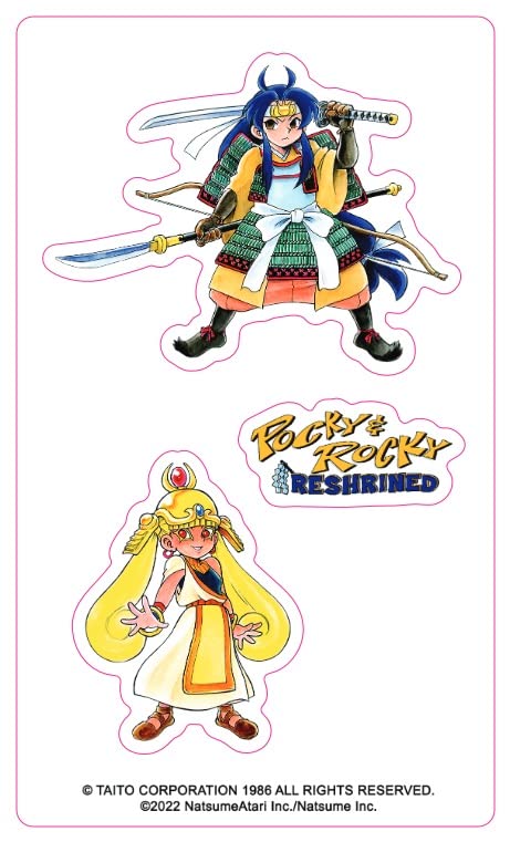 Pocky & Rocky Reshrined plus BONUS Stickers for PlayStation 4