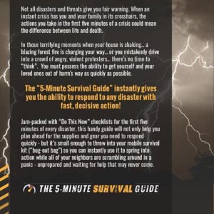 The 5-Minute Survival Guide: Your Ultimate "Do This Now" Action Plan To Save Your Life In Any Disaster, Crisis, Collapse, Or Attack