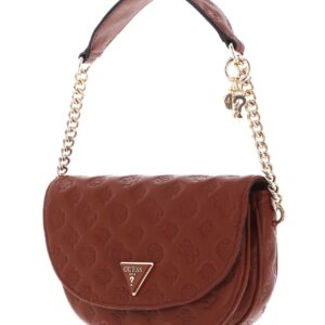 GUESS La Femme Flap Shoulder Bag Cognac One Size