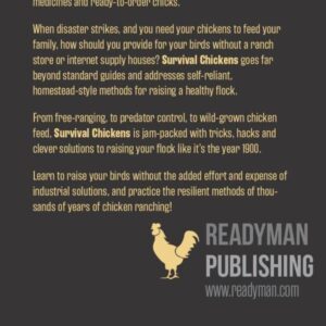 Survival Chickens: A Resilient Citizens’ Guide to Raising Your Own Flock (Readyman Survival Series)