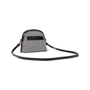 BRAHMIN Alexandria Small Georgina Crossbody Black One Size