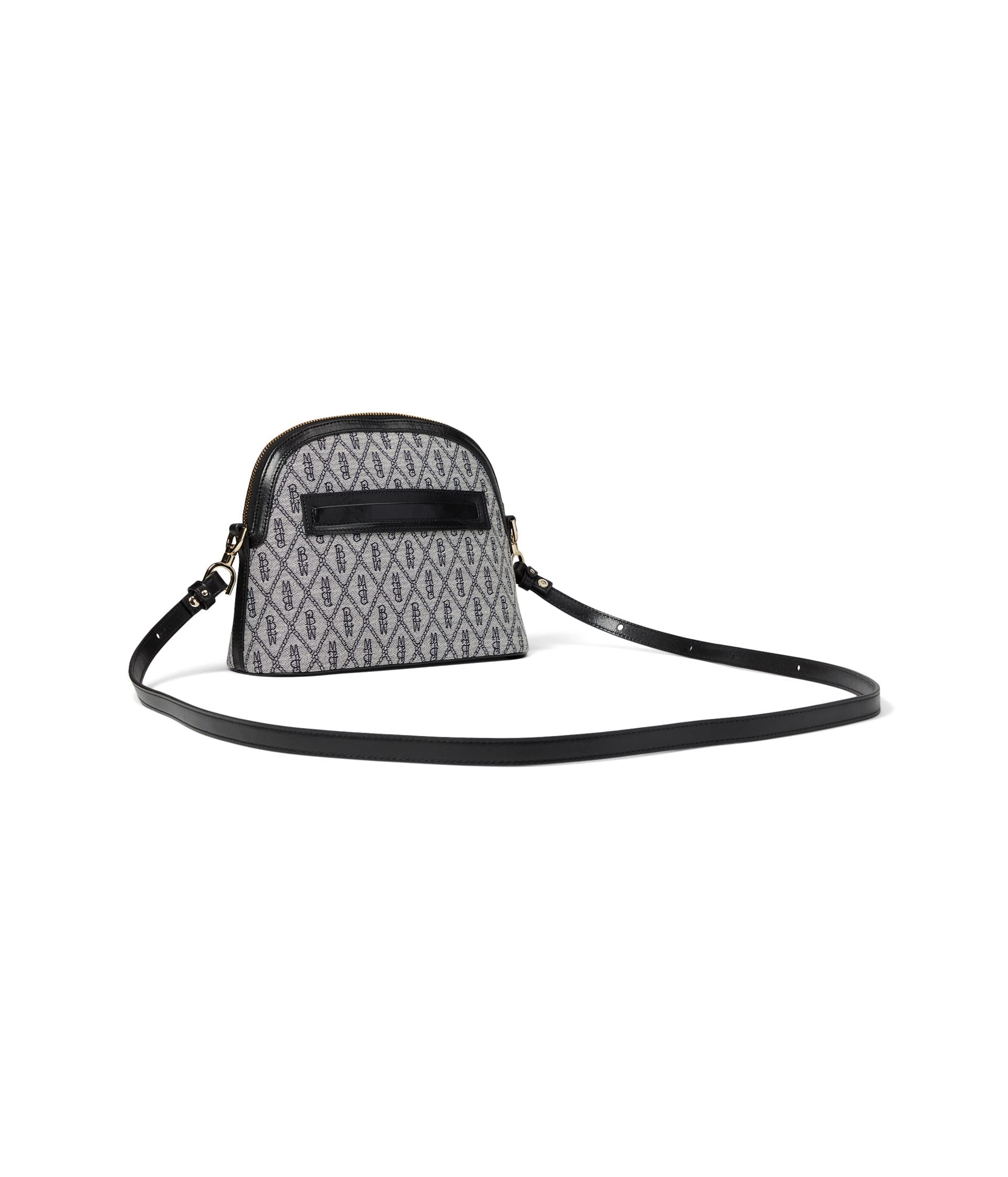 BRAHMIN Alexandria Small Georgina Crossbody Black One Size