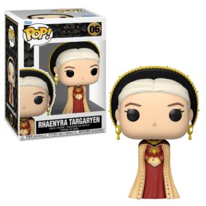 Funko POP! TV: House of The Dragon- Syrax Rhaenyra Targaryen Viserys Targaryen and Otto Hightower