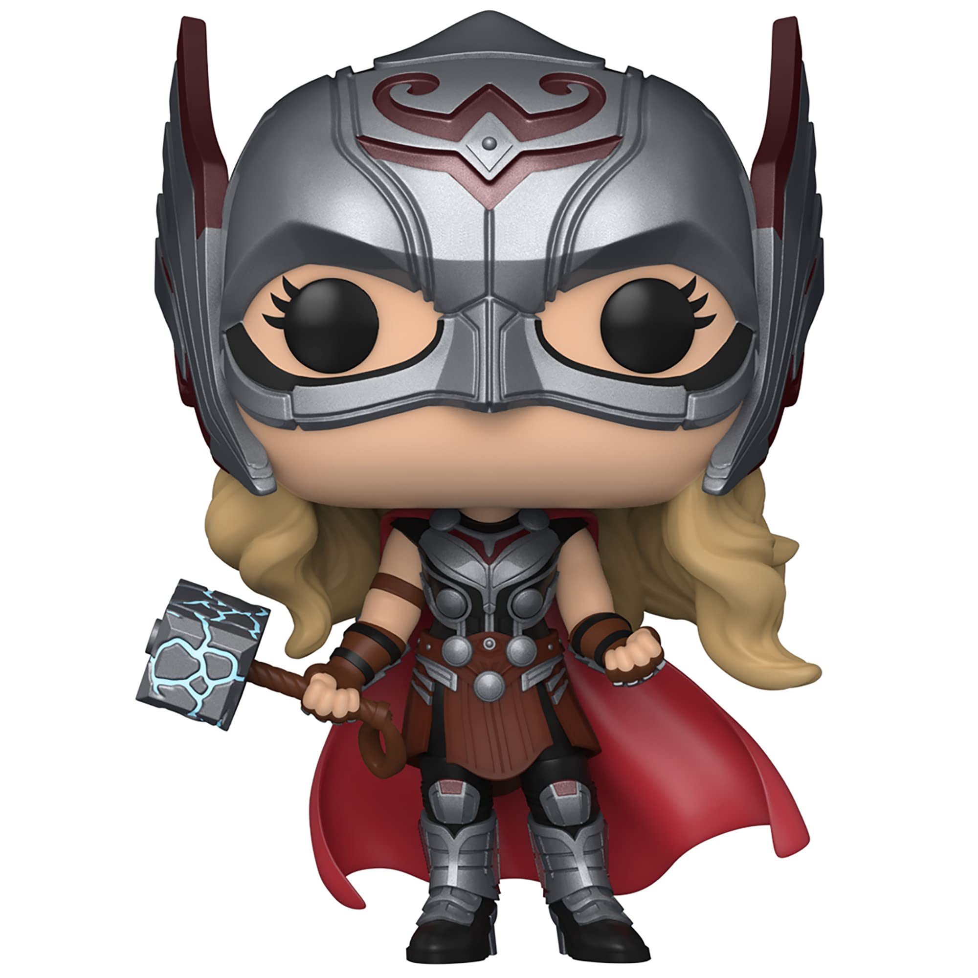 Funko POP Marvel: Marvel Studios' Thor: Love and Thunder- Thor and Mighty Thor, Figures Stand 3.75" Tall, Each Figure Comes Individually Packaged