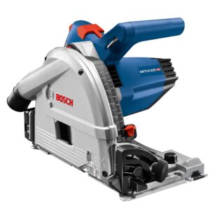 Bosch Tools Track Saw - GKT13-225L 6-1/2 In. Precision Saw with Plunge Action & Carrying Case with Free Track Kit