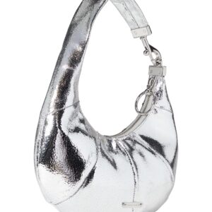 Rebecca Minkoff Mini Croissant Silver One Size