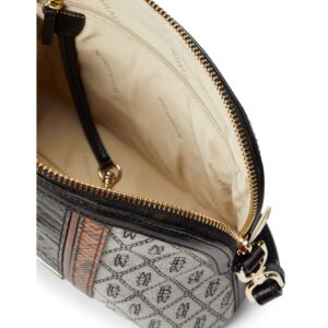 BRAHMIN Alexandria Small Georgina Crossbody Black One Size