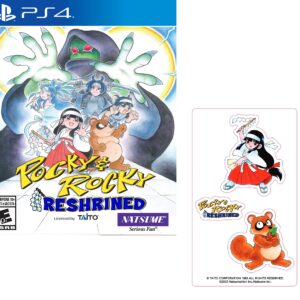 Pocky & Rocky Reshrined plus BONUS Stickers for PlayStation 4