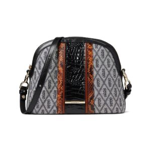 BRAHMIN Alexandria Small Georgina Crossbody Black One Size