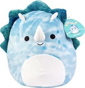 squishmallows jerome the dinosaur 16" soft squishy pillow