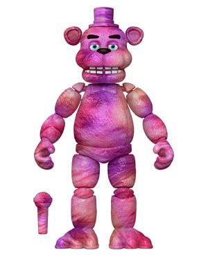 Funko Action Figures - FNAF Tie Dye Five Night's at Freddy's Set of 4 - Bonnie, Chica, Foxy and Freddy