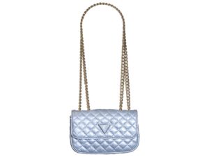 guess spark micro mini powder blue one size