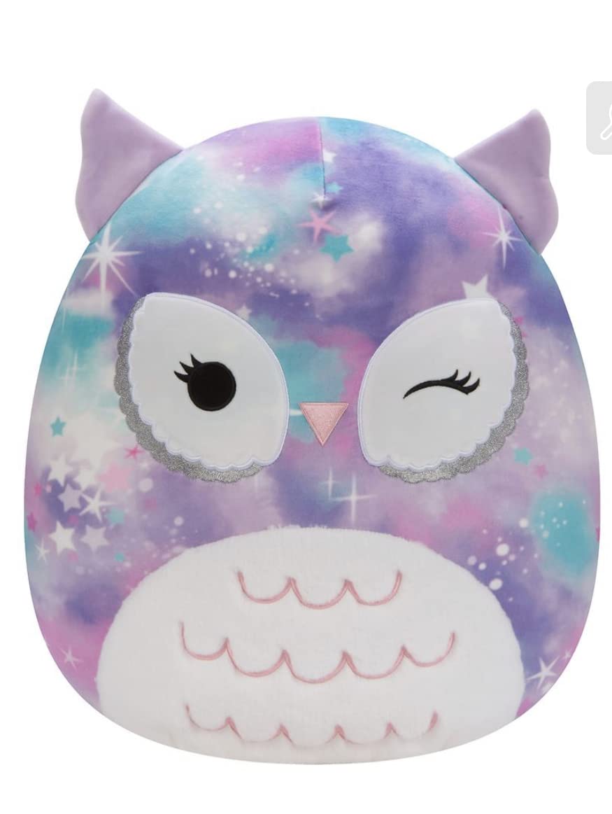 Squishmallows Solina The Owl 16" Soft Squishy Pillow