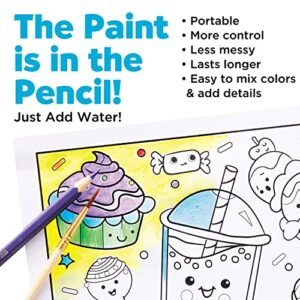 Faber-Castell Paint by Number Sweets - Kids Watercolor Paint by Number Craft for Ages 6-8+