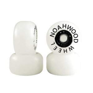 NOAHWOOD Wooden PRO 9.5S Fingerboard Complete (Noah Team 9.5S Short Nose Short Tail) Hand Mould Made(+34mm Prince Silvery Trucks)(+NW Handmade PRO Logo Wheels ii)(PSA/Troll)