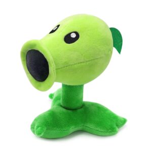 maikerry 1 pc plants vs zombies plush toy,stuffed soft doll peashooter plush toy,great gifts for kids and fans, christmas, hallowen