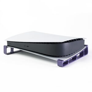 glistco skates - horizontal stand compatible with ps5 - digital edition (galaxy purple)