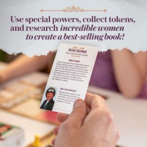 Herstory: The Board Game of Remarkable Women for Family Game Night | Ages 8 & Up