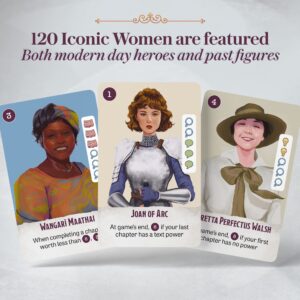 Herstory: The Board Game of Remarkable Women for Family Game Night | Ages 8 & Up