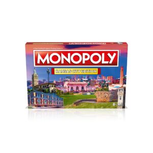 MONOPOLY Board Game - Kansas City Edition: 2-6 Players Family Board Games for Kids and Adults, Board Games for Kids 8 and up, for Kids and Adults, Ideal for Game Night