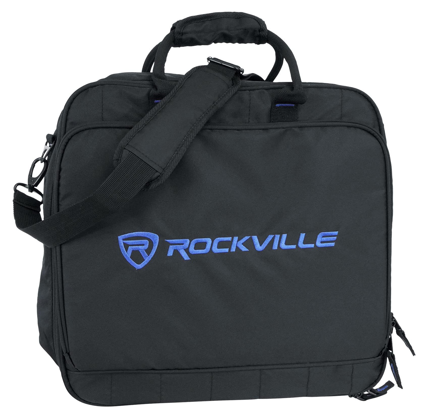 Rockville MB1615 DJ Gear Mixer Gig Bag Case 16" x 15.5" x 6",Black