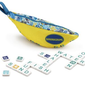 BANANAGRAMS Oceanic Edition Family Board Game, (u-3c-25447)