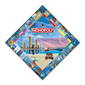 MONOPOLY Board Game - Corpus Christi Edition: 2-6 Players Family Board Games for Kids and Adults, Board Games for Kids 8 and up, for Kids and Adults, Ideal for Game Night