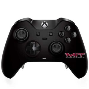 skinit decal gaming skin compatible with xbox one elite controller - officially licensed massachusetts institute of technology mit engineers black design