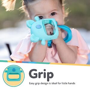 Nuby Silicone Wrist Teething Mitten - Baby Teether Ring - 3+ Months - Koala