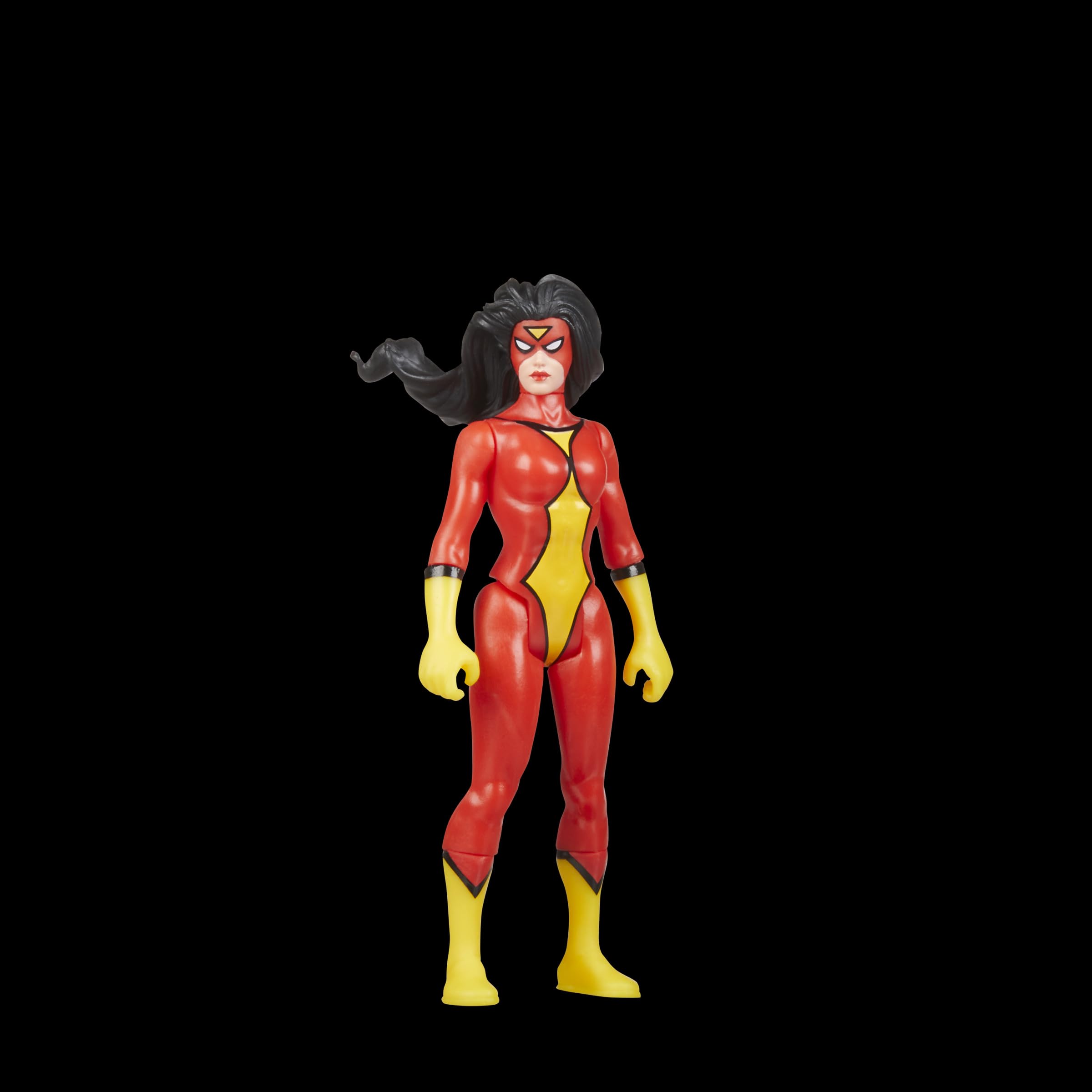 Marvel Legends Series Retro 375 Collection Spider-Woman 3.75-Inch Collectible Action Figures,Toys for Ages 4 and Up