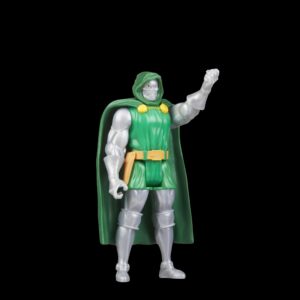 Marvel Legends Series Retro 375 Collection Doctor Doom 3.75-Inch Collectible Action Figures, Toys for Ages 4 and Up