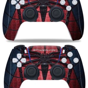 InnaGeek - Protective Skin Sticker Vinyl for PS5 Controller Pack Spiderman