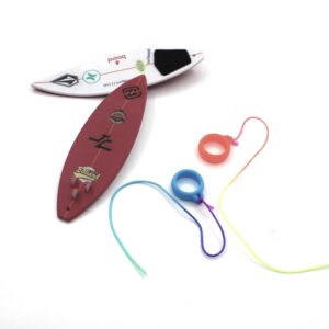 MAOERYAN Finger Surfboard/Rad Fingerboard Toy/Surf The Wind/Mini Board for Kids and Surfers Hone Surfer Skills