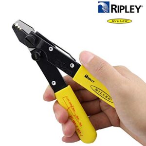 Original Imported Miller Fiber Optic Stripper FO 103-T-250-J Three Port Three Holes Fiber Loose Tube Stripping Pliers