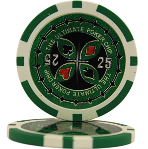 600pcs 13.5G Ultimate Casino Poker Chips Set with Heavy Duty Acrylic Case & Chips Trays